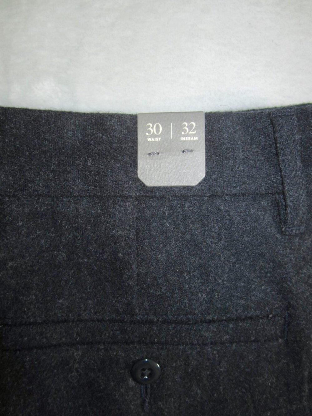 NWT J CREW Classic Creased Trouser Pants Japanese Wool Blend Style CF636 30 x 32 - Picture 7 of 7